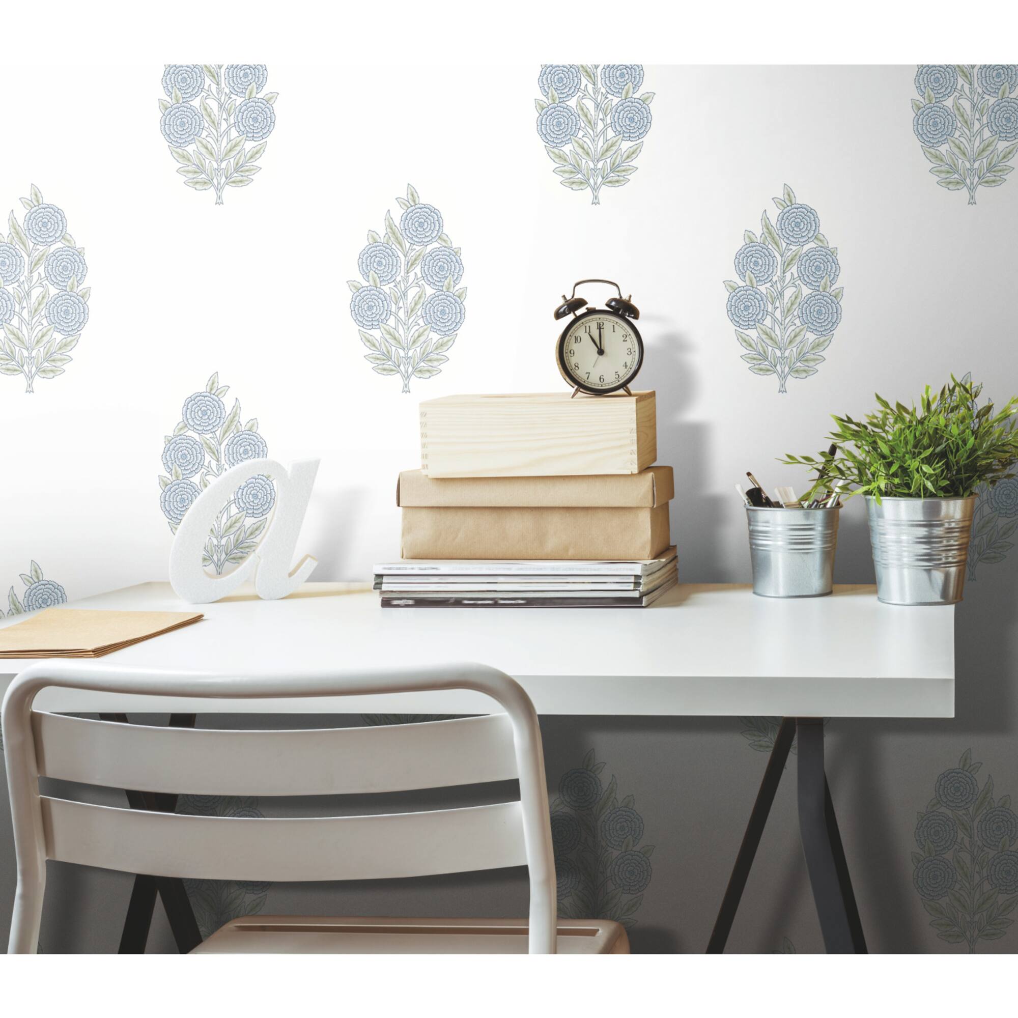 RoomMates Tamara Day Dutch Floral Peel & Stick Wallpaper